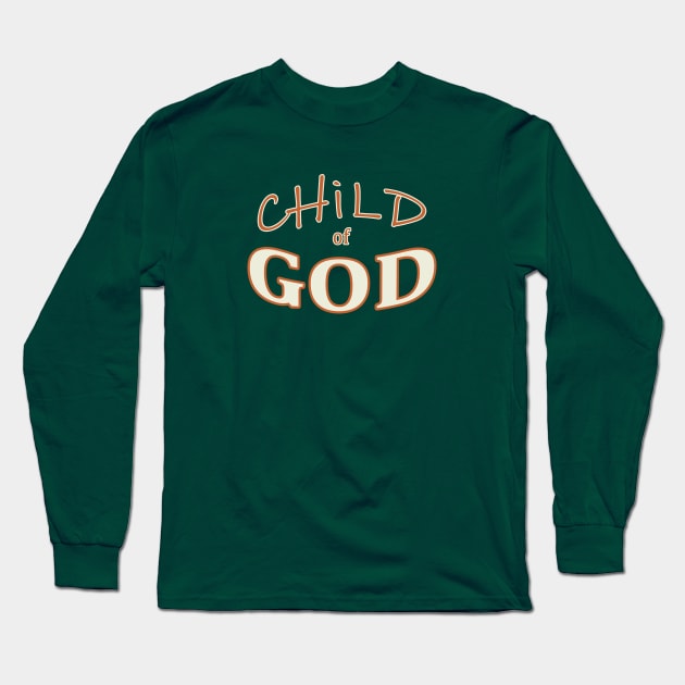 Child of God Long Sleeve T-Shirt by timlewis